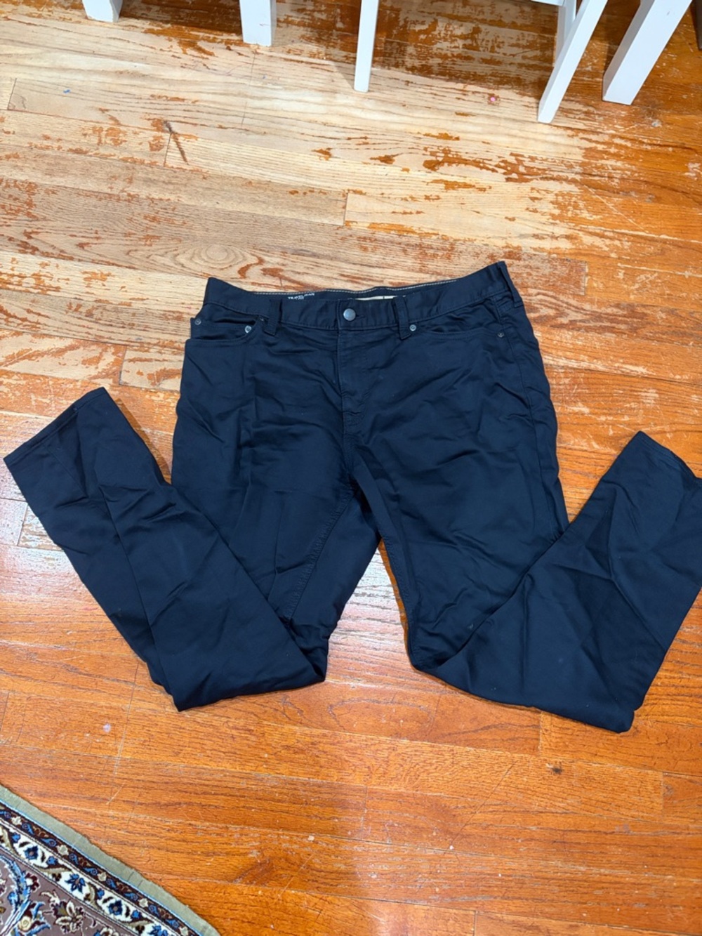 Banana republic Black Straight-Leg Pants